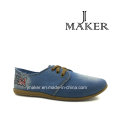 Chinese Women Walking Sneaker with PVC Outsole Injection (JM2040-L)